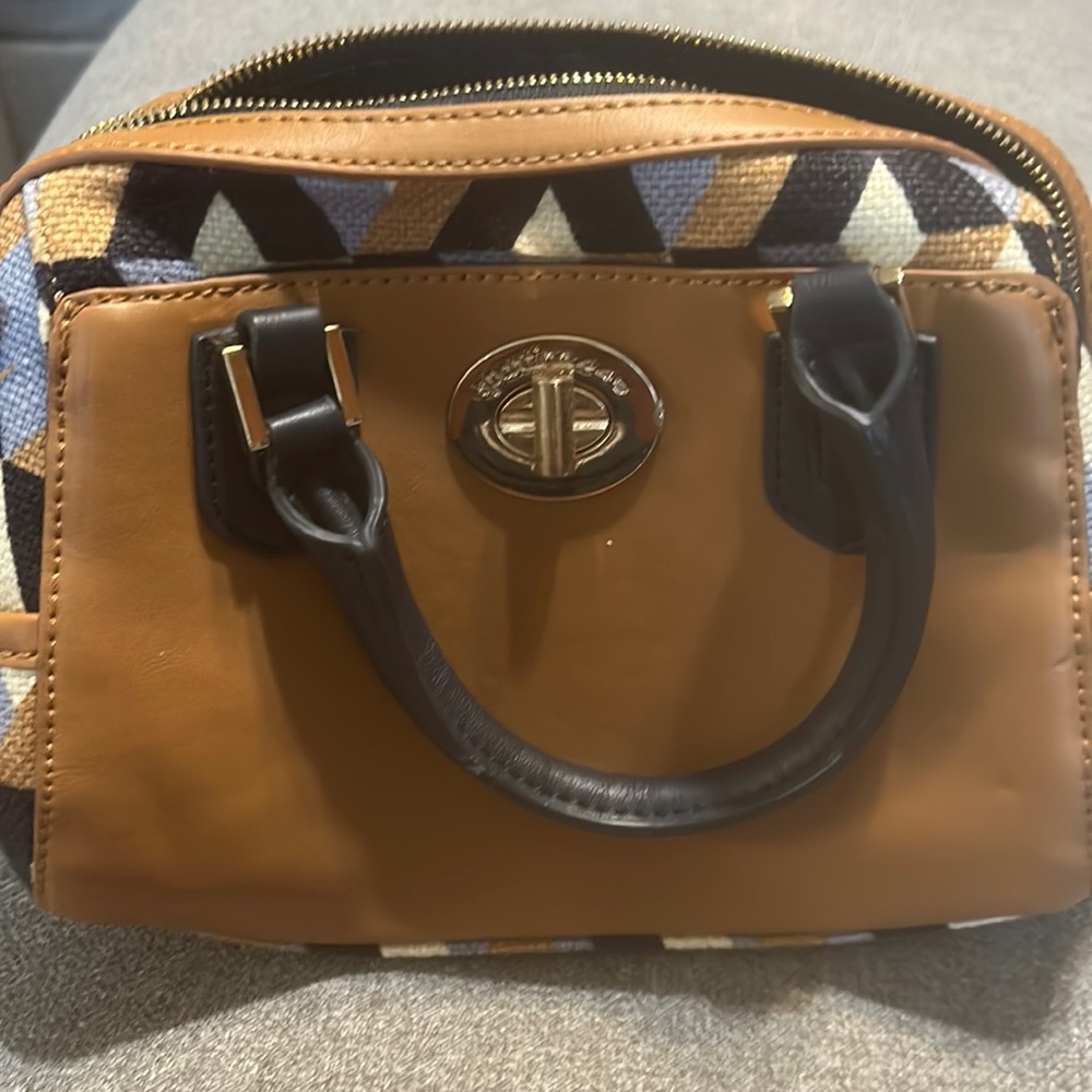 Brown cross body